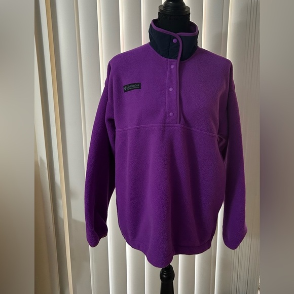 Columbia Jackets & Blazers - Vintage Columbia Quarter Snap Fleece Jacket